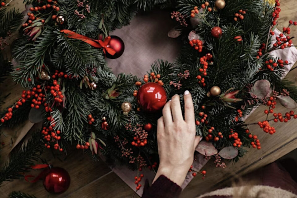 A Festive Wreath-Making Workshop at The Swan